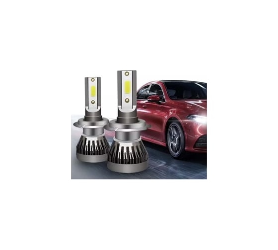 Лампа головного света TORINO AUTO со светодиодами 2 шт. CREE 60W6000LM 9-32V без вентилятора H11MINI2 1