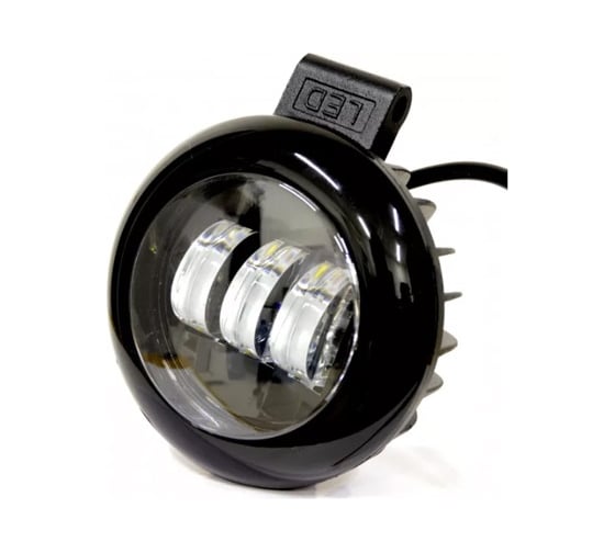 Светодиодный фонарь TORINO AUTO 30W чёрный, круглый, диаметр 12см, глубина 5 см LED3 9-30V 157 1