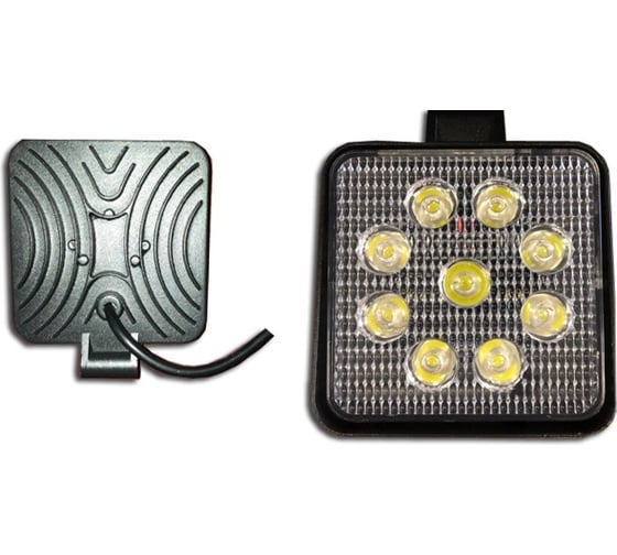 Светодиодный фонарь TORINO AUTO 27W тонкий 9-30V 11х11х25см H9LED27W3 1