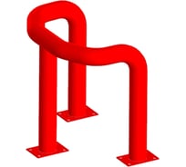 Отбойник для защиты колонн, ограждений, шлагбаума Parallax Параллакс 606RD17206-ZCH