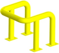 Колёсоотбойник для защиты колонн и ограждения Parallax защита тумбы шлагбаума 609YL25484-ZCH