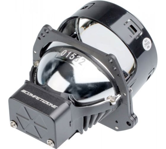 Автомобильная лампа Optima Light Optima Premium Bi-LED Lens Competizione 4700K, 3.0, 12V, комплект 2 шт LENS-3.0-BiLED-CS-4
