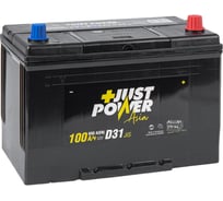 Аккумулятор JUST POWER+ ASIA 100 А/ч обратный R+ 304x173x220 D31 EN 800 А J2D311000