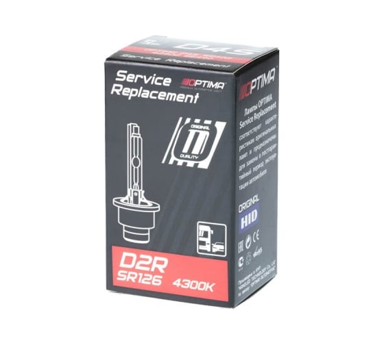 Ксеноновая лампа Optima Light Optima Service Replacement D2R 4300K SR126