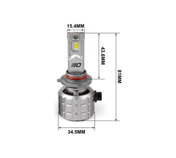 Автомобильная лампа Optima Light HB3 Optima Premium LED ПРОСПЕКТ, 80W, 12-24V, 5000K, 8000lm, комплект 2 шт PP-HB3