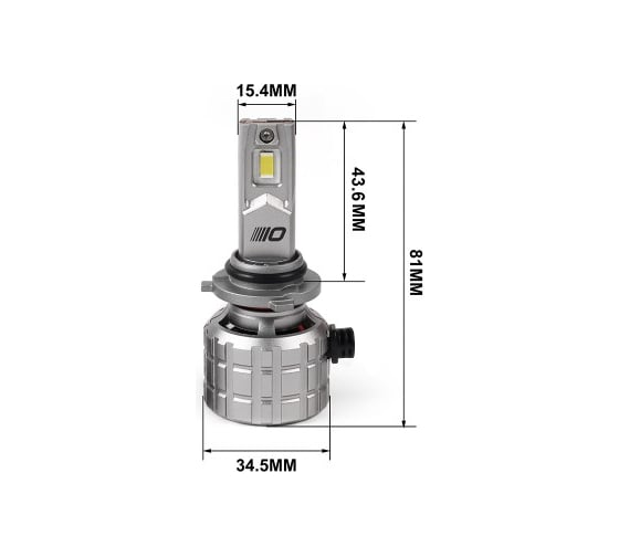 Автомобильная лампа Optima Light HB4 Optima Premium LED ПРОСПЕКТ, 80W, 12-24V, 5000K, 8000lm, комплект 2 шт PP-HB4
