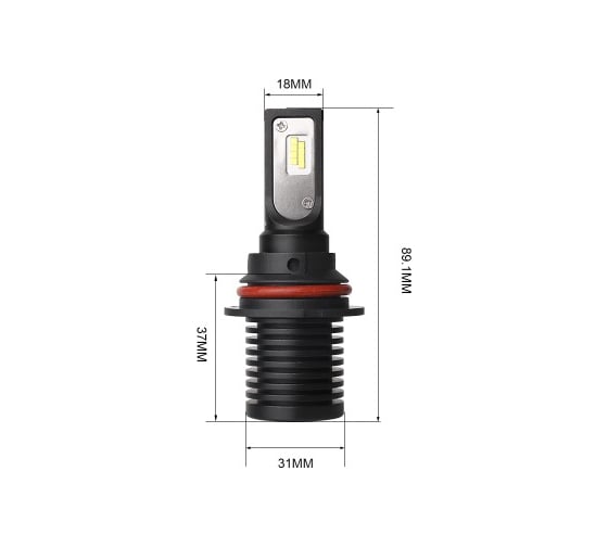Автомобильная лампа Optima Light HB5 (9007) Optima LED QVANT, 12-24V, 2 лампы Q-HB5