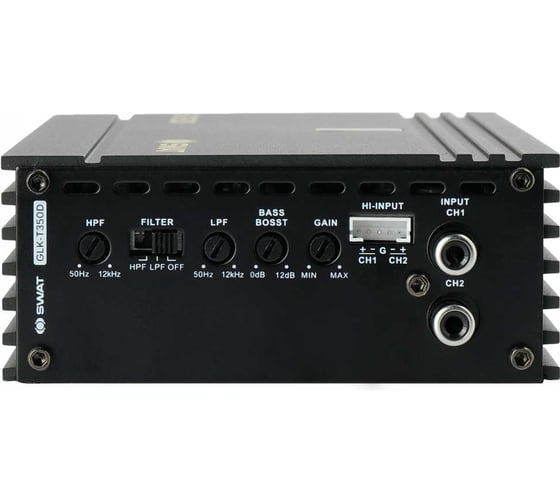 Усилитель цифровой SWAT 2х350Вт, class D SWAT GLK-T350D