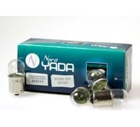 Лампа Nord-Yada R 10W 12V BA15s, колба прямая, автолампа, габариты 903111