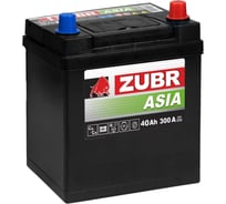 Аккумуляторная батарея ZUBR Premium Asia 40Ah R+ (без борта) ZPA400