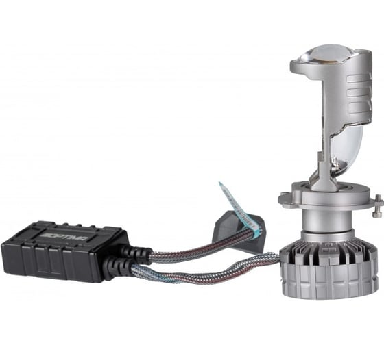 Мини-линза Optima Light Optima H4, 50Вт, 12В, 5500К, +30_ комплект 2шт ML-H4-50-30