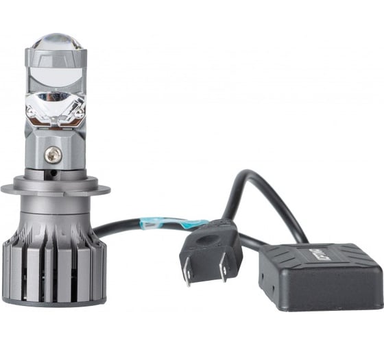 Мини-линза Optima Light H7, 40Вт, 12В, 5500К, +30_ комплект 2шт ML-H7-40-30