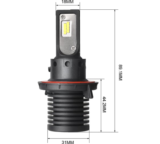 Светодиодные лампы Optima Light H13 Optima LED QVANT, 12-24V, 2 шт Q-H13