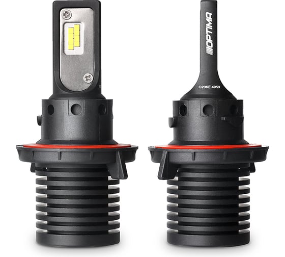 Светодиодные лампы Optima Light H13 Optima LED QVANT, 12-24V, 2 шт Q-H13