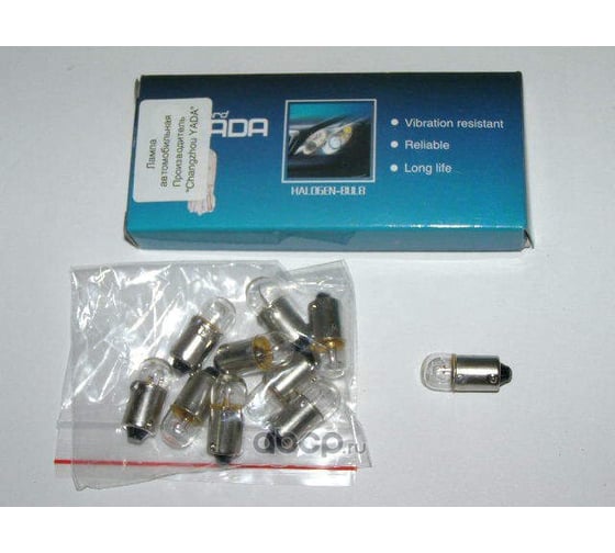 Лампа Nord-Yada T4W 12V, 3W, BA9s, повт. ук.пов., габариты 900246
