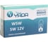 Лампа Nord-Yada W5W 12V, 5W, б/ц, фон.осв.ном.знака, габариты 10 шт 800045 3