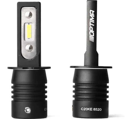 Светодиодные лампы Optima Light H3 Optima LED QVANT, 12-24V, 2 лампы Q-H3