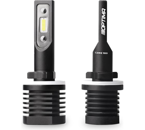 Светодиодные лампы Optima Light H27 (880/881) Optima LED QVANT, 12-24V, 2 лампы Q-H27