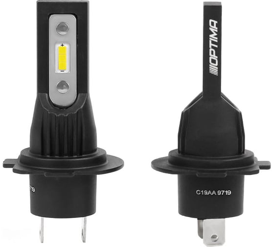 Светодиодные лампы Optima Light H7 Optima LED QVANT,12-24V, 2 лампы Q-H7