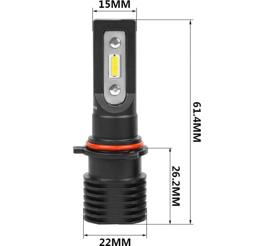 Светодиодные лампы Optima Light P13/PSX26 Optima LED QVANT,12-24V, 2 лампы Q-PSX26