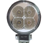 Фара рабочего света Nord-Yada 12Вт круг мини 4 диода дальний 83х83х51 907669