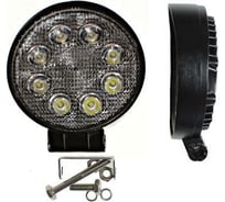 Фара рабочего света Nord-Yada 24Вт круг 8 диодов ближний 112х45 905083