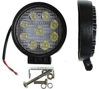 Фара рабочего света Nord-Yada 27Вт круг slim 9 диодов ближний 112х38 907663