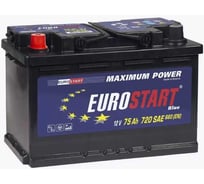 Аккумуляторная батарея EUROSTART Blue 75Ah L+ EB751