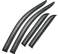 Дефлекторы окон VOIN для а/м Renault Sandero I 2010-2014 /хетчбек/накладные/к-т 4шт/ DEF00767