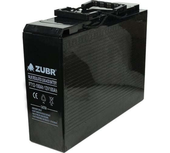 Аккумуляторная батарея ZUBR FT12-100Ah 12V100Ah FT12-100(ZUBR)