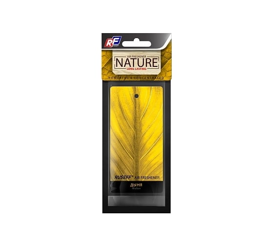 Подвесной картонный ароматизатор RUSEFF NATURE LINE Melon 27587N