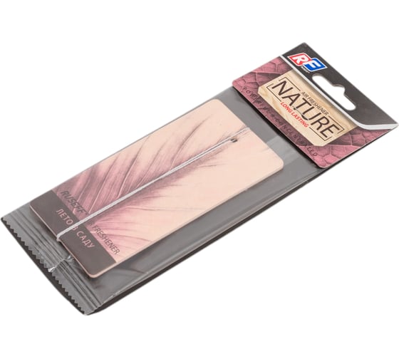 Подвесной картонный ароматизатор RUSEFF NATURE LINE Summer Garden 27545N