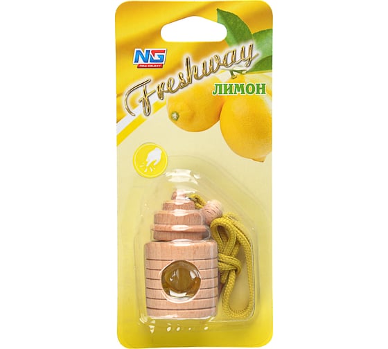 Подвесной ароматизатор NEW GALAXY Freshway лимон 794-389