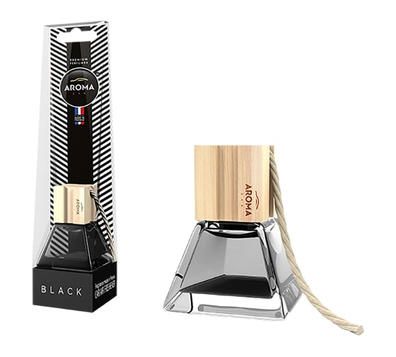 Ароматизатор воздуха Aroma Car PRESTIGE WOOD BLACK подвесной 92529 1