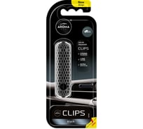 Ароматизатор воздуха Aroma Car CLIPS Black в дефлектор 83825