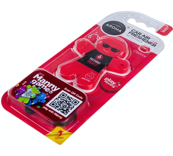Ароматизатор воздуха Aroma Car Manny Game Cherry 83137