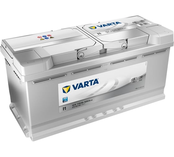 Аккумулятор VARTA Silver Dynamic 110 А/ч обратная R+ I1 393x175x190 EN920 А 610402092