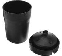 Пепельница для авто в подстаканник TORSO черный 113957