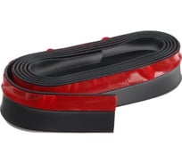 Защитная лента юбки бампера TORSO длина 2.5 м, высота 5 см, черный 2049817