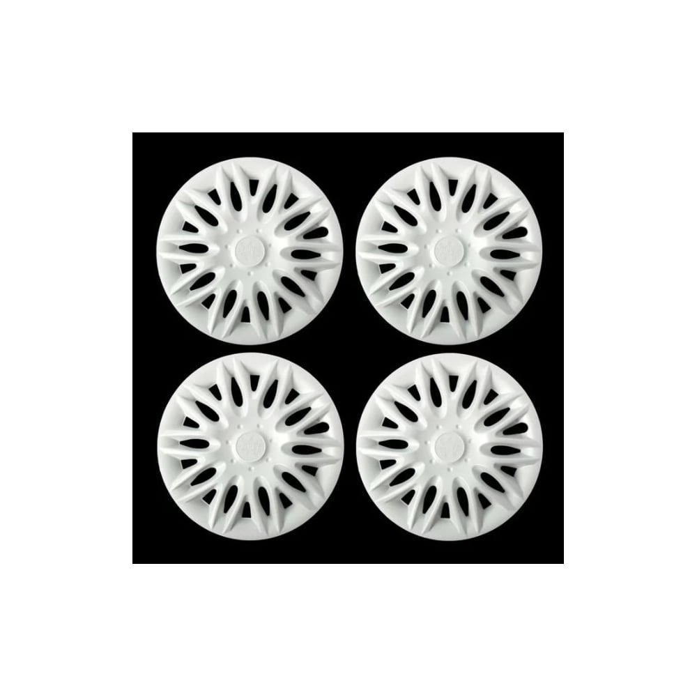 Колесные колпаки TORSO ПАУЭР R13, белый глянец, набор 4 шт. 2471819 ...