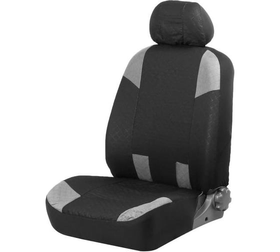Авточехлы TORSO AV-37 Premium универсальные, 9 предметов, чёрно-серый 2998014