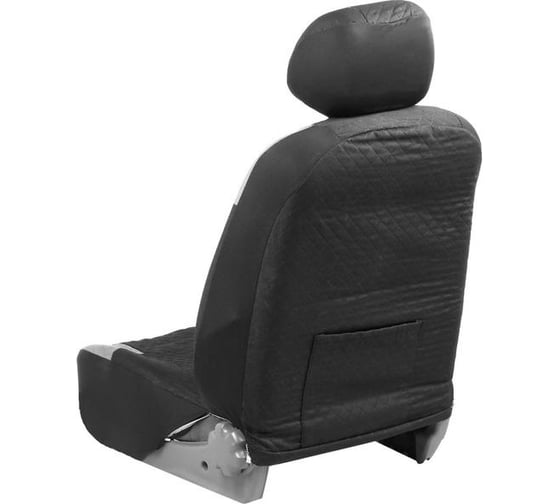 Авточехлы TORSO AV-37 Premium универсальные, 9 предметов, чёрно-серый 2998014