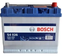 Аккумулятор BOSCH Silver 70 А/ч обратная R+ 261x175x220 EN630 А 0092S40260