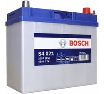 Аккумулятор BOSCH Silver 45 А/ч обратная R+ 238x129x227 EN330 А 0092S40210