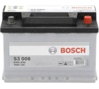 Аккумулятор BOSCH Silver 70 А/ч обратная R+ 278x175x190 EN640 А 0092S30080