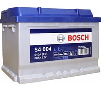 Аккумулятор BOSCH Silver 60 А/ч обратная R+ 242x175x175 EN540 А 0092S40040