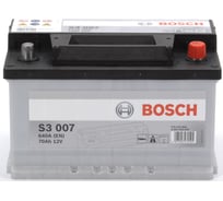 Аккумулятор BOSCH Silver 70 А/ч обратная R+ 278x175x175 EN640 А 0092S30070