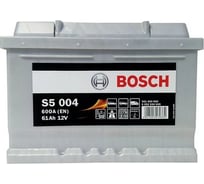 Аккумулятор BOSCH Silver Plus 61 А/ч обратная R+ 242x175x175 EN600 А 0092S50040