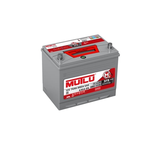 Аккумулятор MUTLU SFB 70 А/ч прямая L+ 260x173x225 EN630 А D2670063D