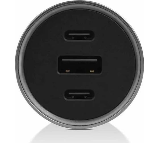 Автомобильное зарядное устройство TTEC SmartCharger Trio PD 130W Car Fast Charger 2 USB-C + USB-A, черный 2CKP05S